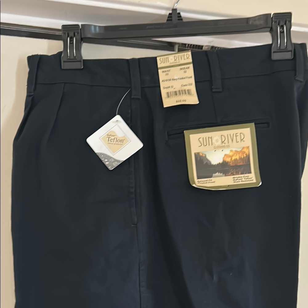 Sun + Stone Blue Chinos for Effortless Style